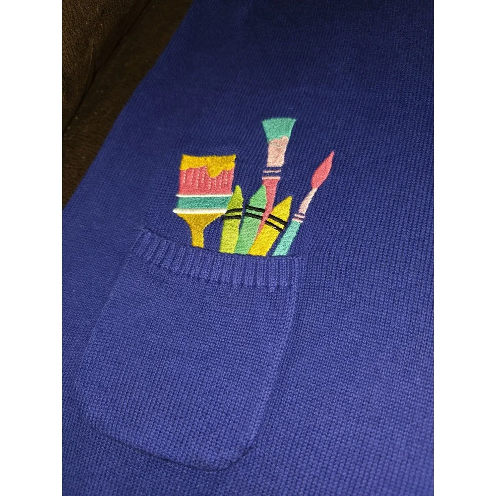 Gymboree future artist sweater dress size 12 nwt